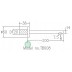 Bath Spout - Square - TB008 - Chrome